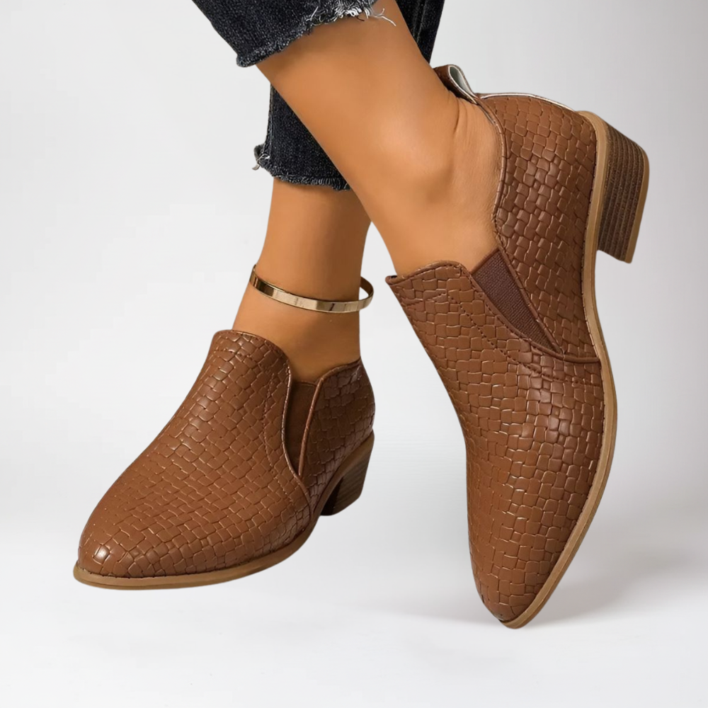 Alexa | Orthopädische Oxford-Schuhe aus Leder