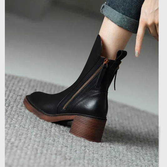 Aveline | Zeitlose Lederstiefel