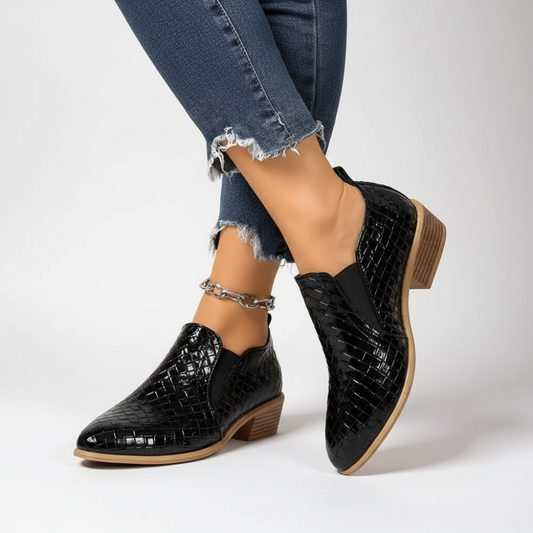 Alexa | Orthopädische Oxford-Schuhe aus Leder